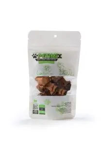Petimix Fıstık Ezmeli Dana Ciğer Küpleri 100 gr Köpek Ödül Maması