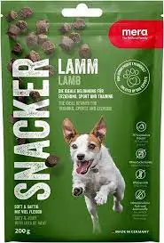 MERA Snacker Kuzulu Yumuşak Köpek Ödül Maması 200 Gram